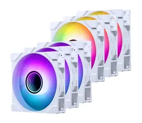 PHANTEKS M25 Gen2 PWM D-RGB 6ks bílá / Ventilátor / 120mm / Standard + Reverse Blade / Hydraulic Bearing