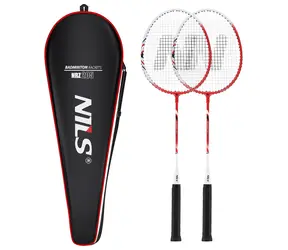 NILS NRZ205 / Badmintonový set / 2 rakety / ocel+hliník / 66 cm