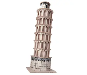 WOODCRAFT Dřevěné 3D puzzle Šikmá věž v Pise / 189 dílků / od 8 let / Obtížnost: jednoduchá