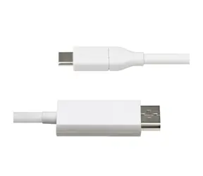 StarTech kabel USB-C na DisplayPort bílá / Kabel / 4K UHD / DisplayPort 1.2 / 1,9 m