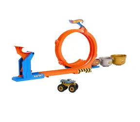 MATTEL Hot Wheels Monster Trucks dráha se smyčkou a Bigfootem / od 4 let