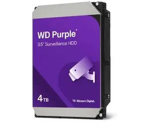 WD Purple Surveillance 4TB / HDD / 3.5" SATA III / 5 400 rpm / 128MB cache