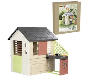 SMOBY Domeček Life Nature s kuchyní / od 2 let