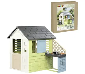 SMOBY Domeček Life Pretty s kuchyní / od 2 let
