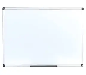 ARTA ALFA Magnetická tabule bílá / 90 × 60 cm / hliníkový rám / lakovaný povrch