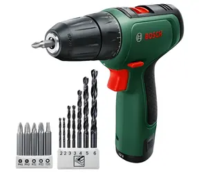 BOSCH EasyDrill 1200 / Aku vrtací šroubovák / 12V / 1500 ot-min / 2x aku 1,5 Ah / 30 Nm