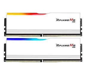 G.Skill Ripjaws M5 RGB bílá 32GB (2x 16GB) 6400 MHz / DDR5 / PC5-51200 / CL32 / DIMM / 1.4V / XMP 3.0