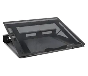 Natec NPL-2271 černá / Stojan pro notebook / do 17,3" / 8 úrovní nastavení / kovový