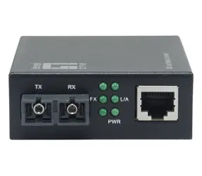 LevelOne GVM-2002 / Media konvertor / RJ45 - SC / SM 20km / 1310nm / Web Smart