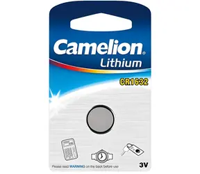 Camelion CR1632 / Knoflíková baterie / Lithium / 3 V / 120 mAh / 1 ks