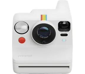 Polaroid Now+ Gen 3 bílá / Fotoaparát pro okamžitou fotografii / Bluetooth / Automatické ostření / Blesk