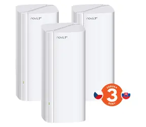 Tenda Nova EE3 Pro 3 ks / Mesh systém / WiFi 7 / BE3600 / 9x GLAN/GWAN / WPA3 / VPN server