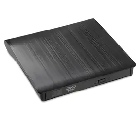iBox IED02 černá / Externí DVD-ROM mechanika / USB 3.2 Gen 1 / DVD 8x, CD 24x
