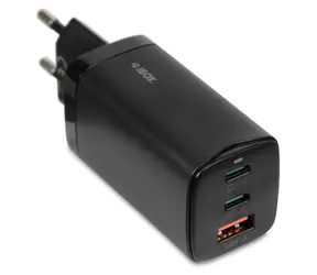iBOX C-65 černá / Nabíječka / GaN / 65 W / USB-C