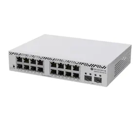 MikroTik CSS318-16G-2S+IN / Cloud Smart Switch / 16x Gbit LAN / 2x SFP+ 10G / SwOS