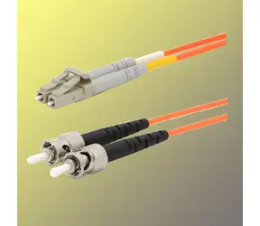 OEM LC-ST / Optický patchkabel / 62,5/125 µm MM / OM1 / 1m / Duplex