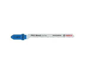 Bosch T 118 EOF / Pilový plátek do přímočaré pily / BIM / 83 mm / 17 TPI / 5 ks