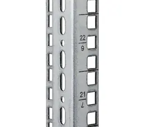 Triton vertikální lišta 22U / čtvercový otvor 9,5x9,5mm