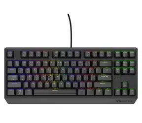 Genesis Thor 230 TKL RGB Outemu Brown černá / Herní klávesnice / Mechanická / US layout / Drátová USB