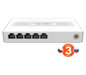 Tenda SM105 / Switch / 5x 2,5 Gigabit / 25 Gbps / Fanless