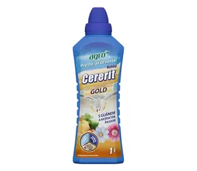 Agro Cererit Hobby Gold 1 l / Hnojivo / kapalné / NPK 5-5-5 / guáno a mořské řasy