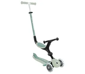 GO UP Koloběžka Active Lights Ecologic 3v1 pistáciová / 3v1 / do 50 kg / od 15 měsíců