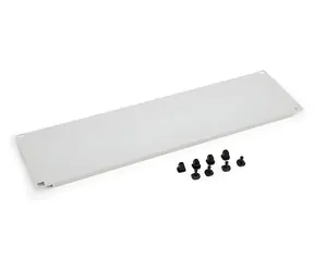 Triton šedá / Záslepka / 2U / do 19" racku