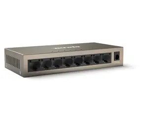 Tenda TEG1008M / Switch / 8x Gigabit LAN / bez ventilátoru / kovový / na zeď