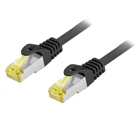 Equip Patchkabel Cat6a S/FTP černá