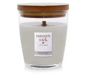 WOODWICK Vonná svíčka Smoked Vanilla střední / tumbler / doba hoření 65 hod