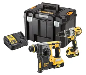 DeWalt DCK229P2T / Sada Aku nářadí: DCD996 + DCH273 / 2x 18V 5.0Ah