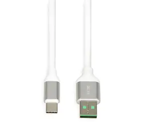 iBox IKUMTCWQC bílá / USB kabel / USB-A - USB-C / USB 2.0 / 1,5 m