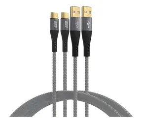EFB USB-A - USB-C 60W / Sada nabíjecích kabelů / 2x 2 m / Quick Charge / USB Power Delivery