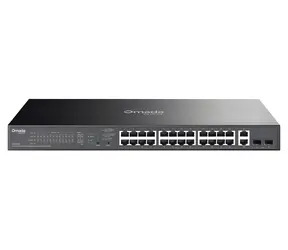 TP-Link ES228GP / Switch / 26x GLAN / 24x PoE+ / 2x SFP+ / Omada