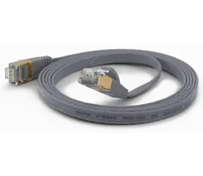 Wantec šedá / Patch kabel / Cat6a F/UTP / RJ45-RJ45 / 0,5 m