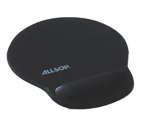 Allsop černá / Gelová podložka pod myš / podpora zápěstí 20 mm