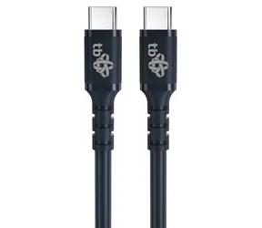 TB Touch Kabel USB-C - USB-C 1m černý / Power Delivery 60W / USB 2.0 / Jelly