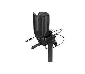 Genesis Radium 250 černá / Streamovací mikrofon / USB Type-C / Kondenzátorový / Kardioidní / RGB podsvícení