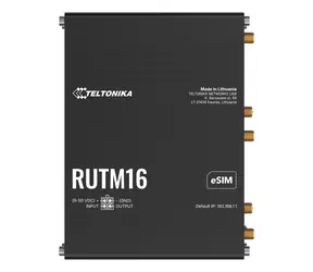 Teltonika RUTM16 Global, EU PSU / Router industriální / 4G