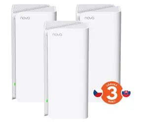 Tenda Nova MX15 Pro (3 ks) / Mesh systém / Wi-Fi 6 / AX5400 / 9x Gigabit LAN/WAN / WPA3