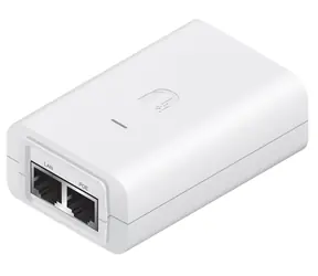 Ubiquiti POE-48 bílý / PoE adaptér / 48V DC 0,5A / 24W / Vč. napájecího kabelu