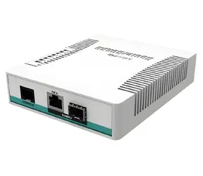 MikroTik CRS106-1C-5S / Cloud Router Switch / RouterOS L5 / 128MB RAM / 5x SFP / 1x combo LAN+SFP