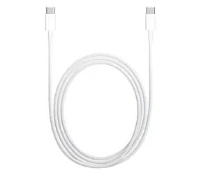 TB Touch USB-C 60W bílá 1m / Nabíjecí kabel / USB-C/USB-C / 480 Mb/s / silikonový
