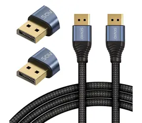 Savio CL-210 černá / DisplayPort kabel / 2 m / samice - samice