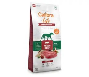 Calibra Life Senior Large Fresh Beef / Granule pro psy / hovězí / velká plemena / senior / 12 kg