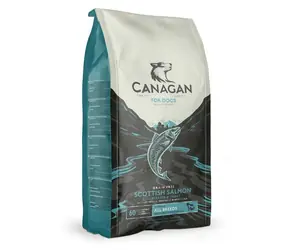 Canagan Scottish Salmon 2 kg / Granule pro psy / všechna plemena / losos