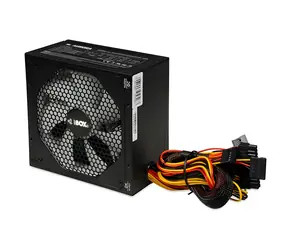 iBOX AURORA bílá / Zdroj / 500 W / 14 cm ventilátor / Tower