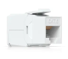 Ubiquiti UACC-Keystone-Jack-C6 / Keystone Jack / Cat6 / 12 ks / polykarbonát