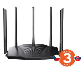 Tenda TX12 Pro / Router / AX3000 / Wi-Fi 6 / 1x GWAN / 3x GLAN / WPA3 / Mesh
