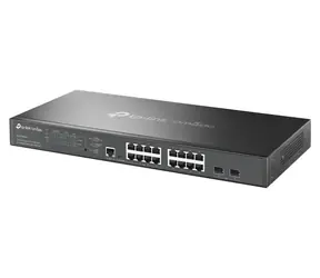 TP-Link SG3218XP-M2 / Řízený switch / 16x 2,5G RJ45 (8x PoE+) / 2x 10G SFP+ / Omada SDN / L2+